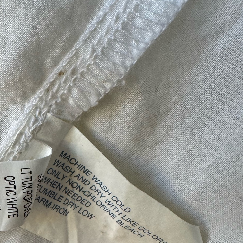 Gap Medium Tux Popover Button Down Shirt - image 5